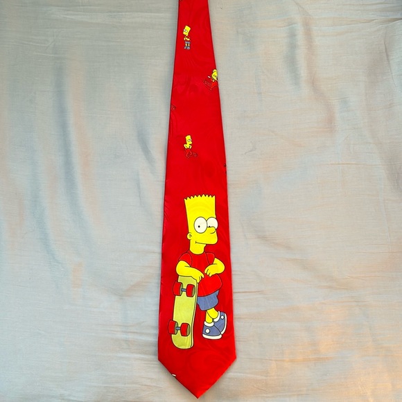 Bart Simpson tie - Picture 1 of 2